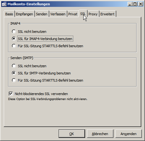 SSL Verbindung SSL Verbindung